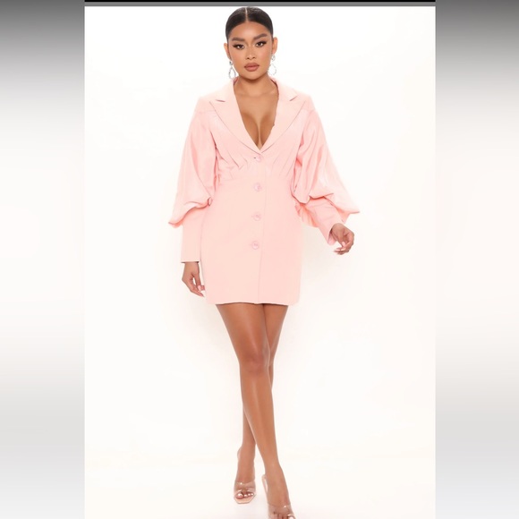 Mini Blazer Dress - Picture 1 of 6
